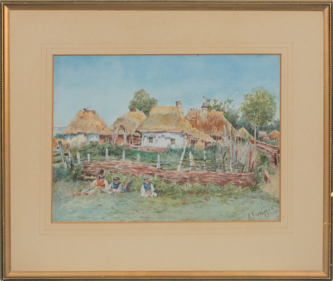 Маковская Александра Егоровна. Деревня в Малороссии 